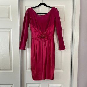 Vintage Pink Rose Engagement Dress